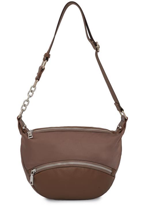 Cambirdge Polo Club Zincir Detaylı Fermuarlı Kadın Omuz Çantası MB15