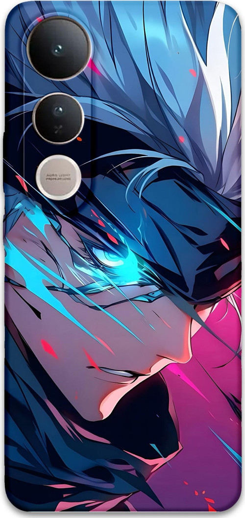 Vivo V50 Lite 4G Uyumlu Anime Desenli Telefon Kılıfı + Ekran Koruyucu - 5902