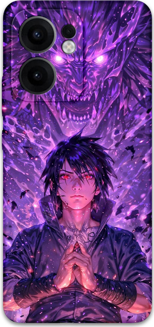 Oppo Reno 13F 5G Uyumlu Anime Desenli Telefon Kılıfı + Ekran Koruyucu - 5901