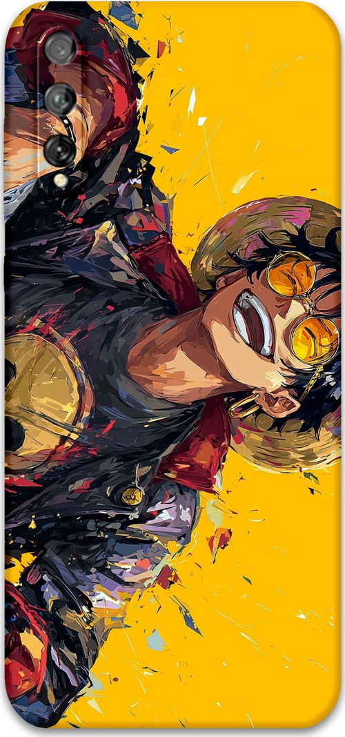 Huawei P Smart S Uyumlu Anime Desenli Telefon Kılıfı + Ekran Koruyucu - 5916