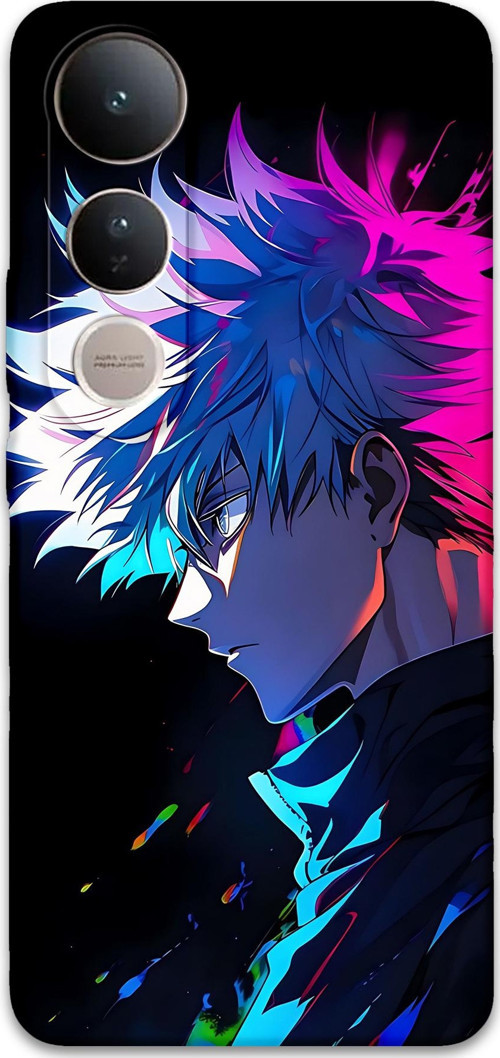 Vivo V50 Lite 4G Uyumlu Anime Desenli Telefon Kılıfı + Ekran Koruyucu - 5906
