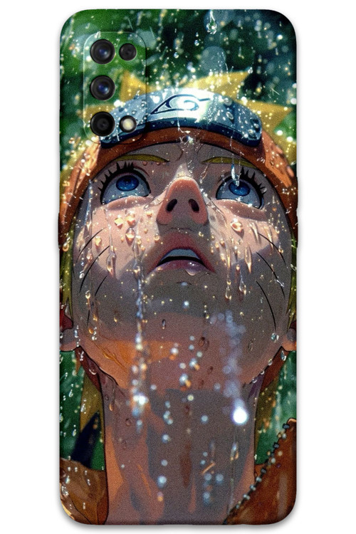Realme 7 Pro Uyumlu Anime Desenli Telefon Kılıfı + Ekran Koruyucu - 5750