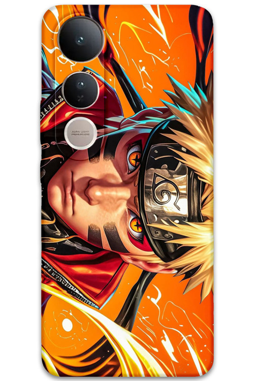 Vivo V50 Lite 4G Uyumlu Anime Desenli Telefon Kılıfı + Ekran Koruyucu - 5911