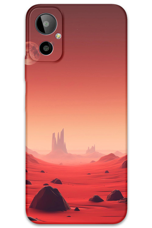 Gm 23 Se Uyumlu Uzay Desenli Telefon Kılıfı + Ekran Koruyucu - 5859