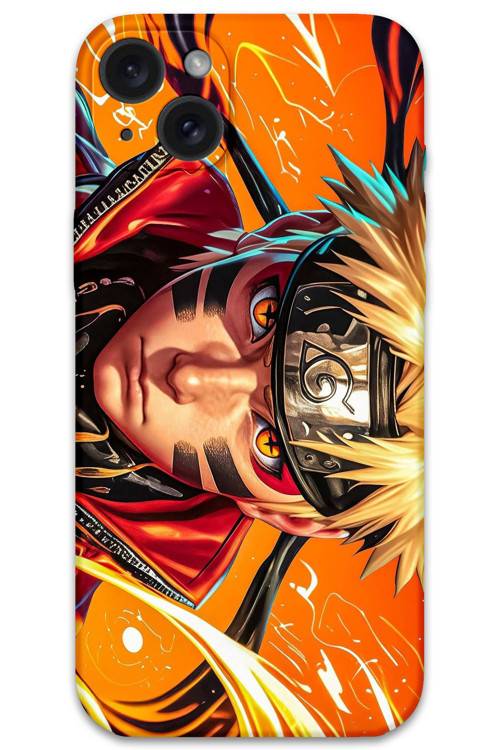 İphone 15 Plus Uyumlu Anime Desenli Telefon Kılıfı + Ekran Koruyucu - 5911
