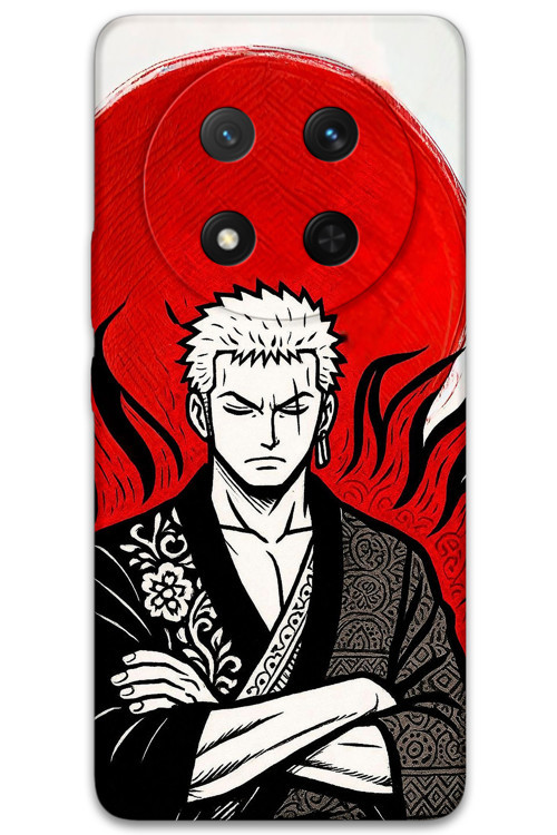 Honor Magic 7 Lite Uyumlu Anime Desenli Telefon Kılıfı + Ekran Koruyucu - 5893