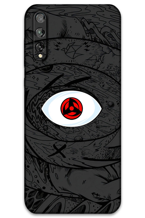 Huawei P Smart S Uyumlu Anime Desenli Telefon Kılıfı + Ekran Koruyucu - 5882