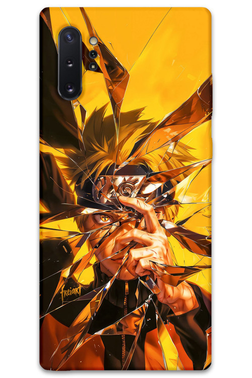 Galaxy Note 10 Plus Uyumlu Anime Desenli Telefon Kılıfı + Ekran Koruyucu - 5873