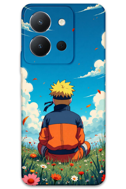 Vivo Y36 Uyumlu Anime Desenli Telefon Kılıfı + Ekran Koruyucu - 5747