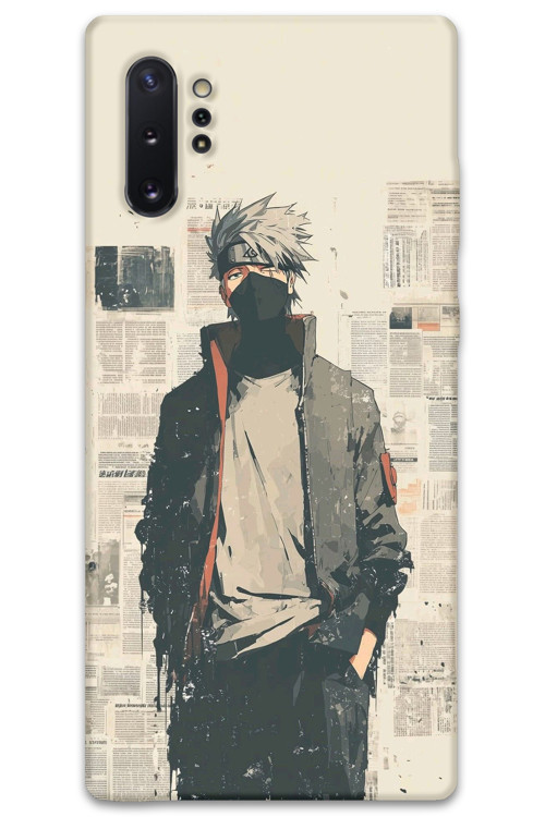 Galaxy Note 10 Plus Uyumlu Anime Desenli Telefon Kılıfı + Ekran Koruyucu - 5878