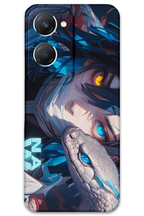 Vivo Y18 Uyumlu Anime Desenli Telefon Kılıfı + Ekran Koruyucu - 5748