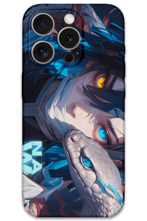 İphone 15 Pro Max Uyumlu Anime Desenli Telefon Kılıfı + Ekran Koruyucu - 5748