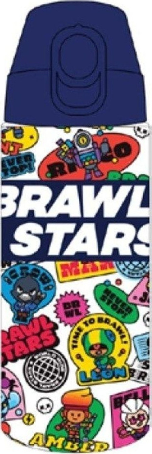Matara Brawl Stars Plastik Matara (Suluk) 500 ML 23931 (Karışık Renk 1 Adet)