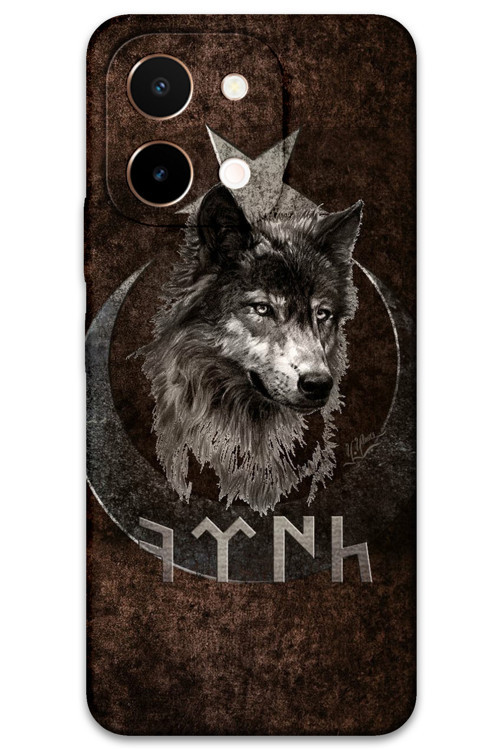 Vivo Y28 Uyumlu Türk Desenli Telefon Kılıfı + Ekran Koruyucu - 5853