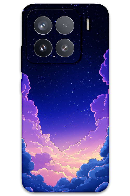 Xiaomi Mi 15 Uyumlu Uzay Desenli Telefon Kılıfı + Ekran Koruyucu - 5867