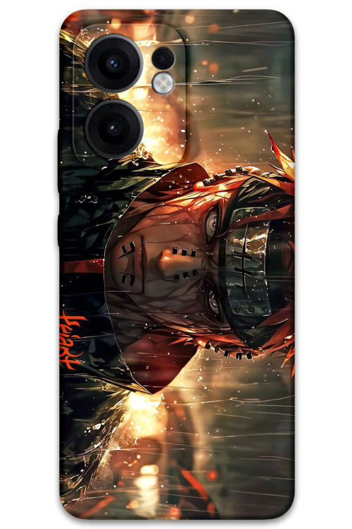 Oppo Reno 13F 5G Uyumlu Anime Desenli Telefon Kılıfı + Ekran Koruyucu - 5925