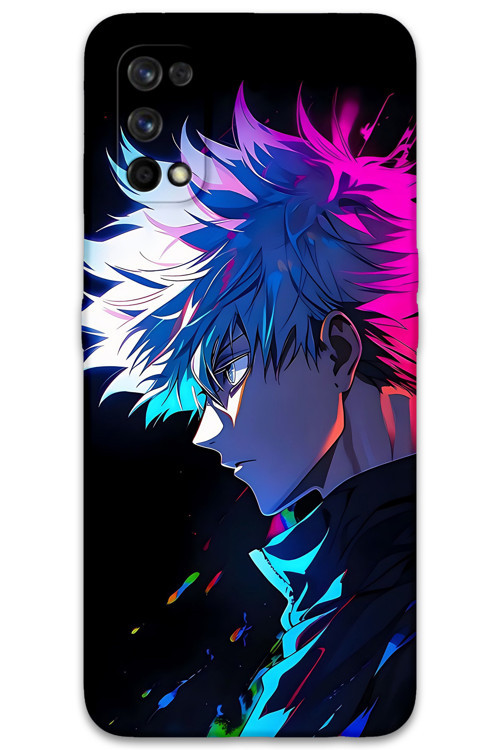 Realme 7 Pro Uyumlu Anime Desenli Telefon Kılıfı + Ekran Koruyucu - 5906