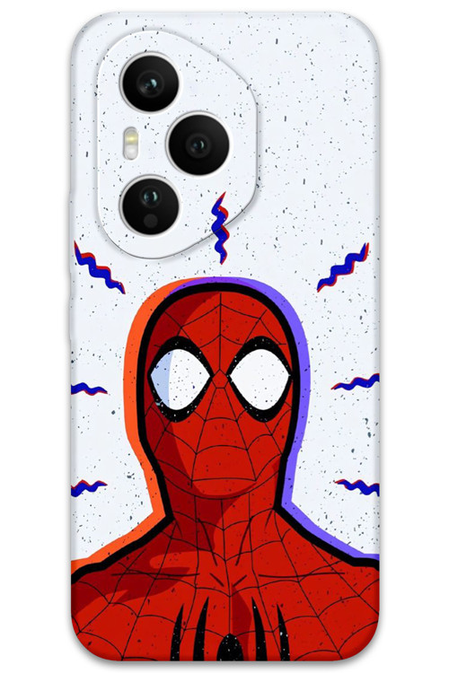 Honor 400 Pro Uyumlu Spiderman Desenli Telefon Kılıfı + Ekran Koruyucu - 5830