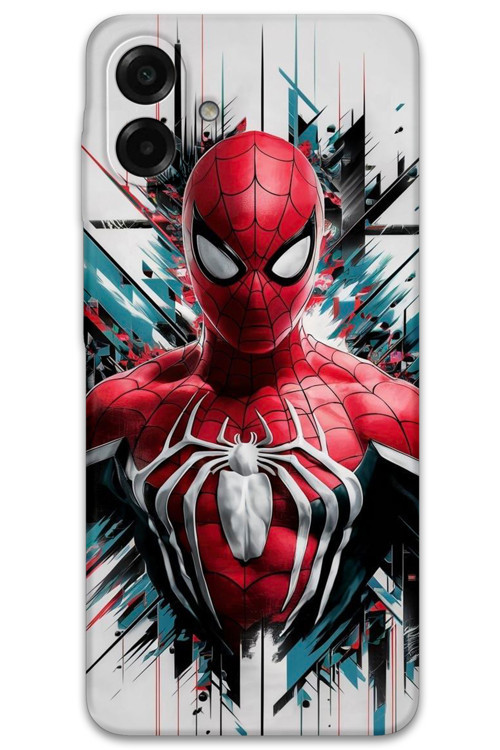 Galaxy A07 Uyumlu Spiderman Desenli Telefon Kılıfı + Ekran Koruyucu - 5831