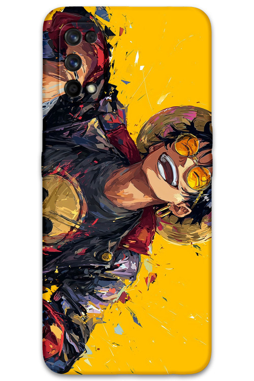 Realme 7 Pro Uyumlu Anime Desenli Telefon Kılıfı + Ekran Koruyucu - 5916