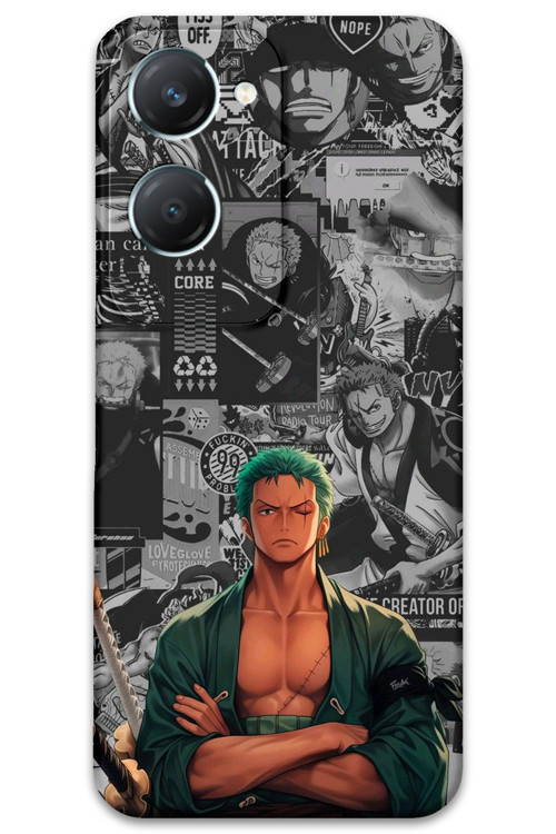 Vivo Y18 Uyumlu Anime Desenli Telefon Kılıfı + Ekran Koruyucu - 5756