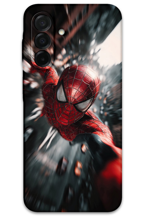 Galaxy A17 Uyumlu Spiderman Desenli Telefon Kılıfı + Ekran Koruyucu - 5933