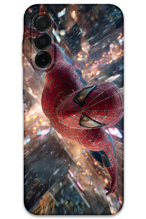 Galaxy A17 Uyumlu Spiderman Desenli Telefon Kılıfı + Ekran Koruyucu - 5935
