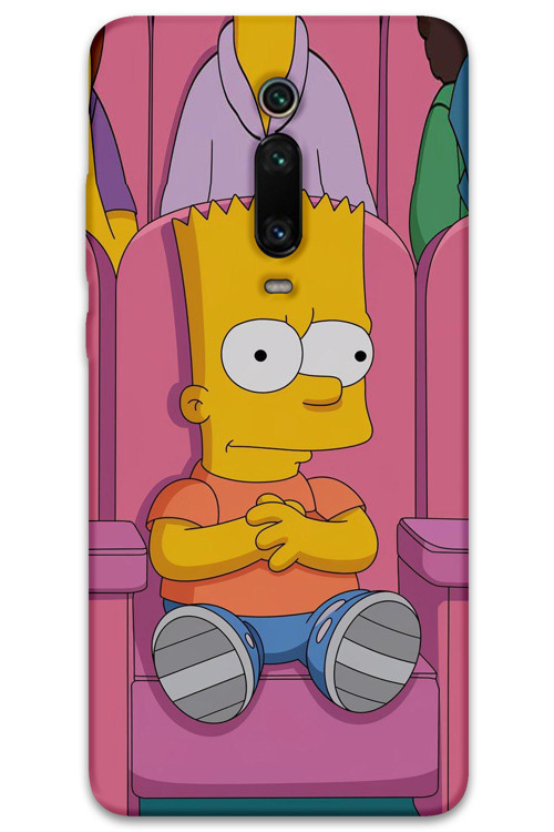 Xiaomi Mi 9T Uyumlu Çizgi Film Desenli Telefon Kılıfı + Ekran Koruyucu - 5820