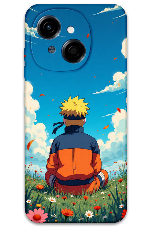 Spark Go 1 2025 Uyumlu Anime Desenli Telefon Kılıfı + Ekran Koruyucu - 5747