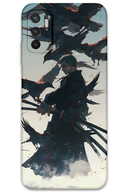 Xiaomi Redmi Note 10 5G Uyumlu Anime Desenli Telefon Kılıfı + Ekran Koruyucu - 5892