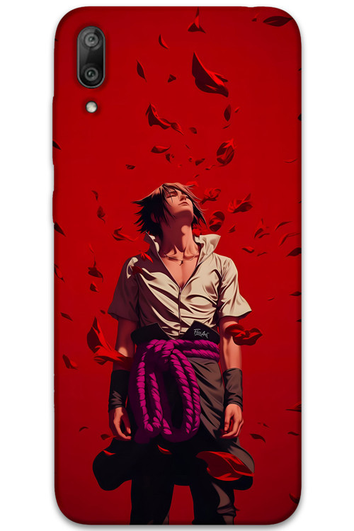 Huawei Y7 Prime 2019 Uyumlu Anime Desenli Telefon Kılıfı + Ekran Koruyucu - 5883