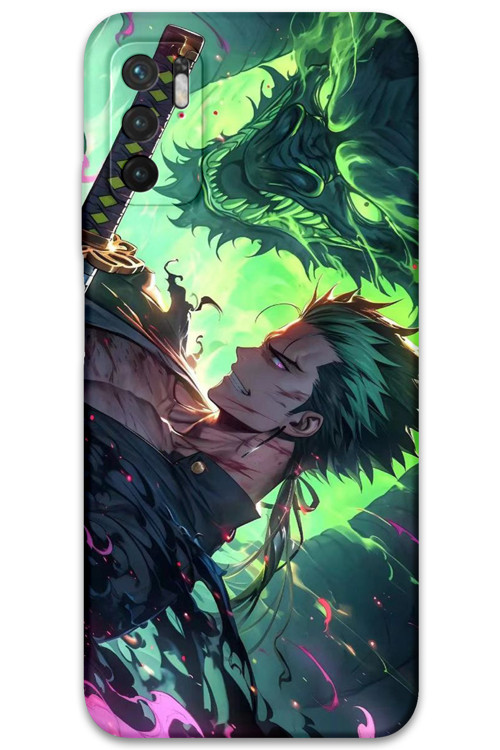 Xiaomi Redmi Note 10 5G Uyumlu Anime Desenli Telefon Kılıfı + Ekran Koruyucu - 5896