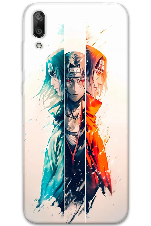 Huawei Y7 Prime 2019 Uyumlu Anime Desenli Telefon Kılıfı + Ekran Koruyucu - 5884