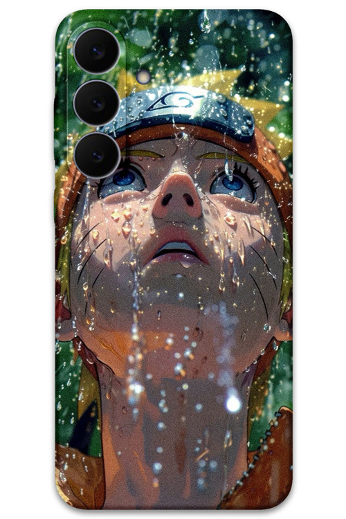 Galaxy S25 Fe Uyumlu Anime Desenli Telefon Kılıfı + Ekran Koruyucu - 5750