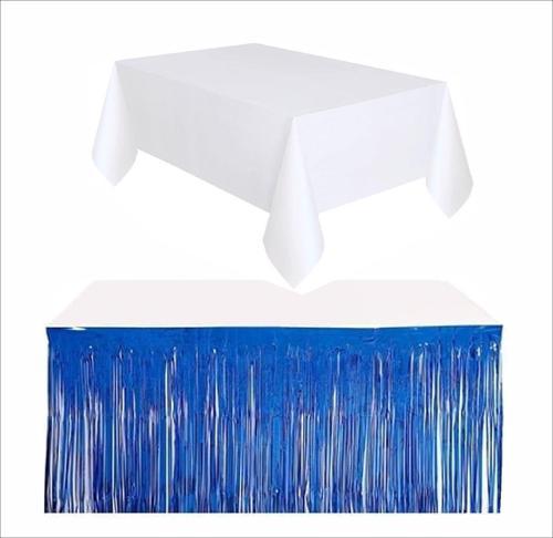Beyaz Masa Örtüsü, Lacivert Masa Eteği