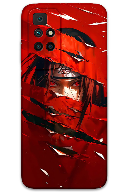 Xiaomi Redmi 10 Uyumlu Anime Desenli Telefon Kılıfı + Ekran Koruyucu - 5885