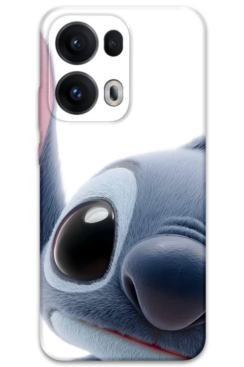 Oppo Reno 13 Pro 5G Uyumlu Stitch Desenli Telefon Kılıfı + Ekran Koruyucu - 5946