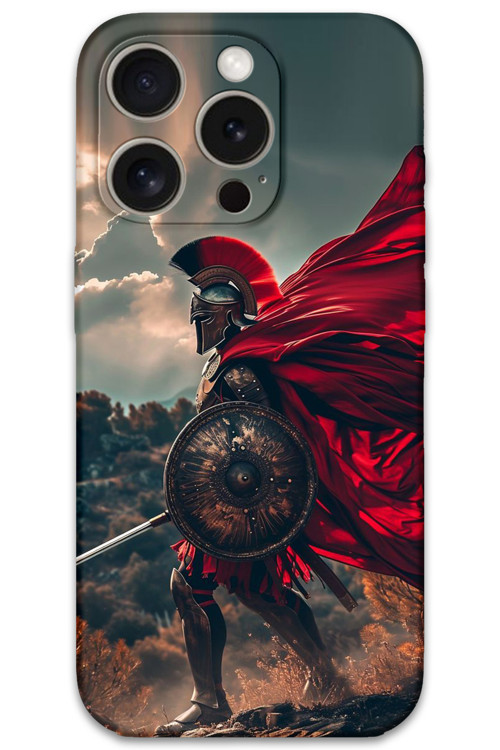 İphone 15 Pro Max Uyumlu Retro Desenli Telefon Kılıfı + Ekran Koruyucu - 5834