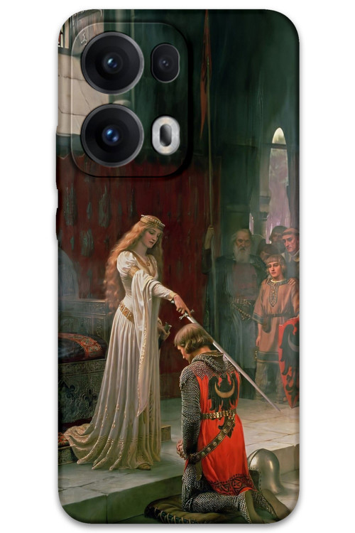 Oppo Reno 13 Pro 5G Uyumlu Retro Desenli Telefon Kılıfı + Ekran Koruyucu - 5835
