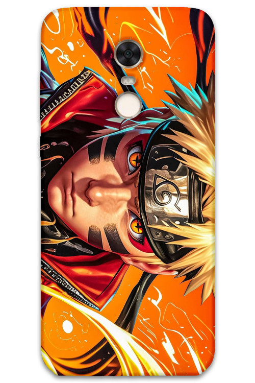 Xiaomi Redmi 5 Plus Uyumlu Anime Desenli Telefon Kılıfı + Ekran Koruyucu - 5911