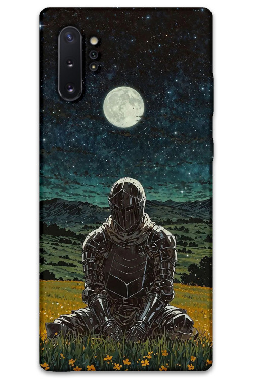 Galaxy Note 10 Plus Uyumlu Retro Desenli Telefon Kılıfı + Ekran Koruyucu - 5844