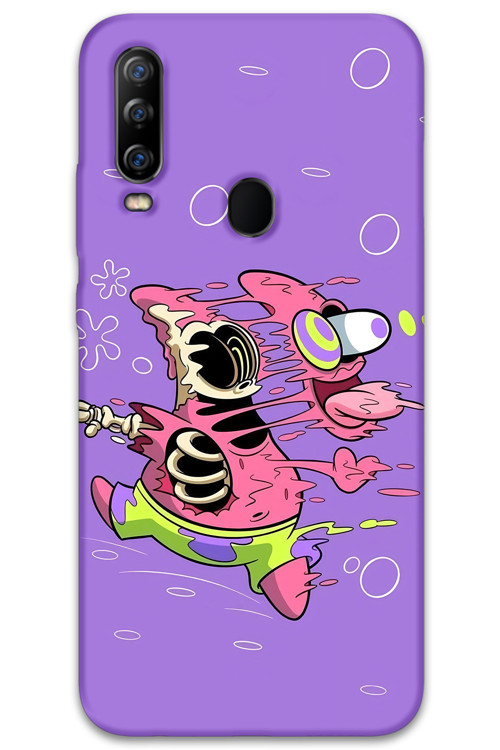 Gm 20 Pro Uyumlu Sünger Bob Desenli Telefon Kılıfı + Ekran Koruyucu - 5939