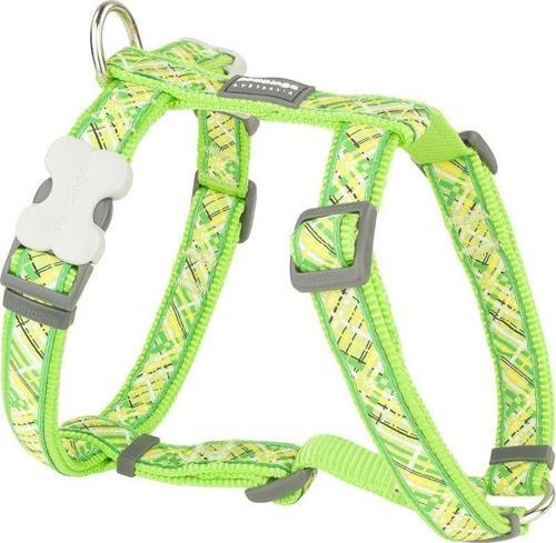 Reddingo Flanno Desenli Lime Köpek Göğüs Tasması M /20mm