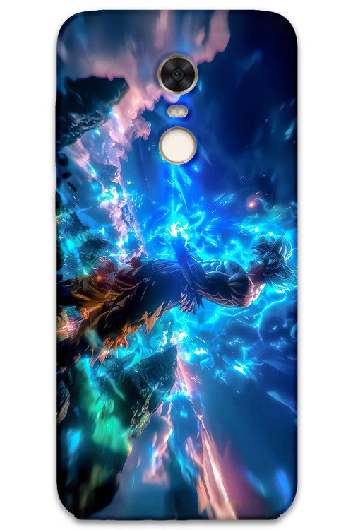 Xiaomi Redmi 5 Plus Uyumlu Anime Desenli Telefon Kılıfı + Ekran Koruyucu - 5917