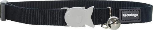 Reddingo Klasik Siyah Kedi Boyun Tasması 12mm / 20-32 cm