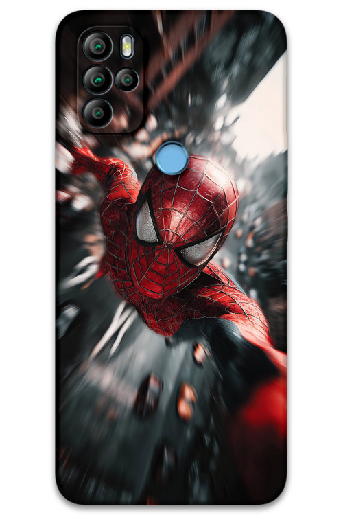 Gm 21 Pro Uyumlu Spiderman Desenli Telefon Kılıfı + Ekran Koruyucu - 5933