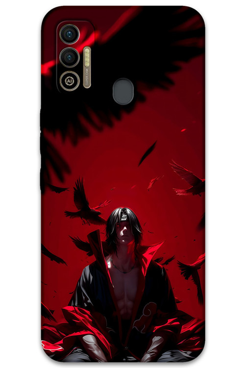 Spark 7T Uyumlu Anime Desenli Telefon Kılıfı + Ekran Koruyucu - 5877