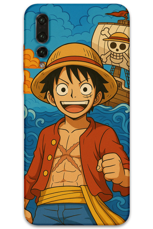 Huawei P20 Pro Uyumlu Anime Desenli Telefon Kılıfı + Ekran Koruyucu - 5753