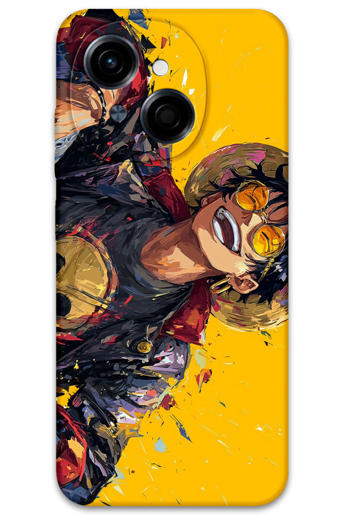 Tecno Spark Go 1 2025 Uyumlu Anime Desenli Telefon Kılıfı + Ekran Koruyucu - 5916