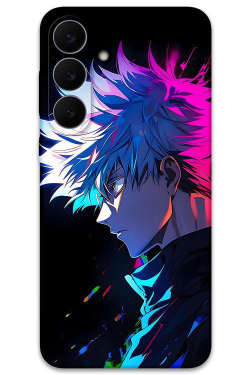 Galaxy S25 Fe Uyumlu Anime Desenli Telefon Kılıfı + Ekran Koruyucu - 5906